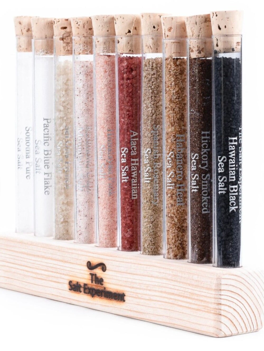 Gourmet Salt Gift Set 10 Delicious, Natural Finishing Salts. New. Original Pack.